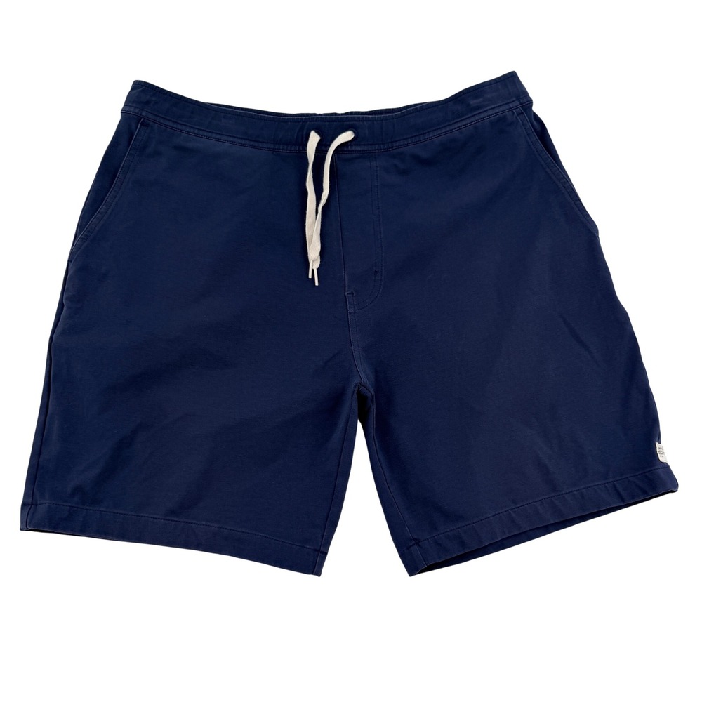 Travis Mathew Mens Navy Blue Activewear Shorts 1MAB081 Size L Golf Lounge Casual